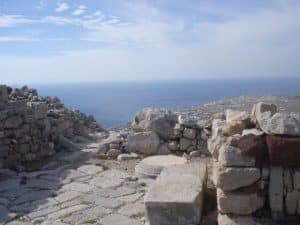 αρχαια θηρα σαντορινη